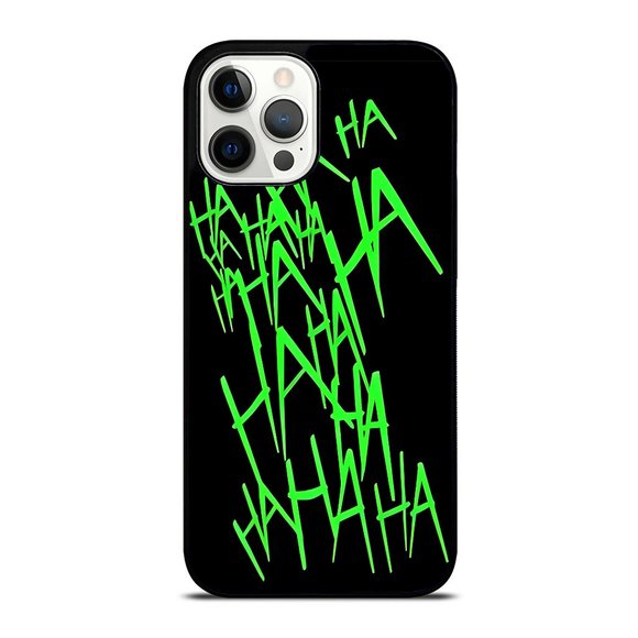 Joker Laugh in Green Design iPhone Case - Picture 1 of 1